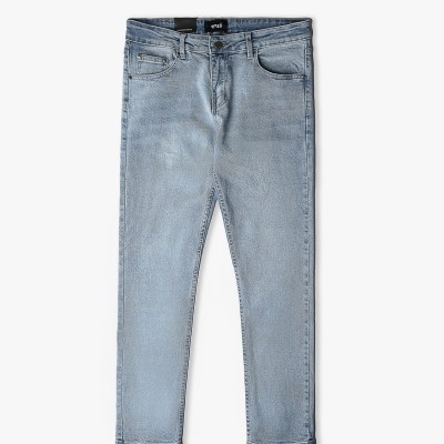 QUẦN JEANS REGULAR BLUE QJ057 MÀU XANH