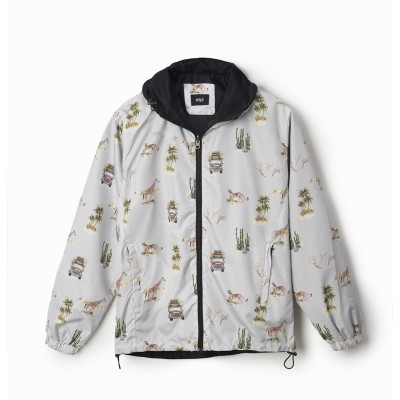 ÁO KHOÁC DÙ REGULAR SUMMER PATTERN AK029 MÀU ĐEN