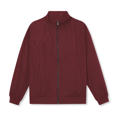 ÁO KHOÁC DÙ TRƠN MÀU ĐỎ AK020