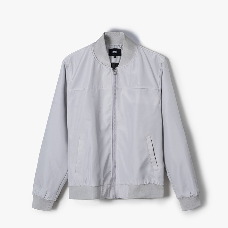 ÁO KHOÁC DÙ RÃ NGANG AK027 MÀU XÁM